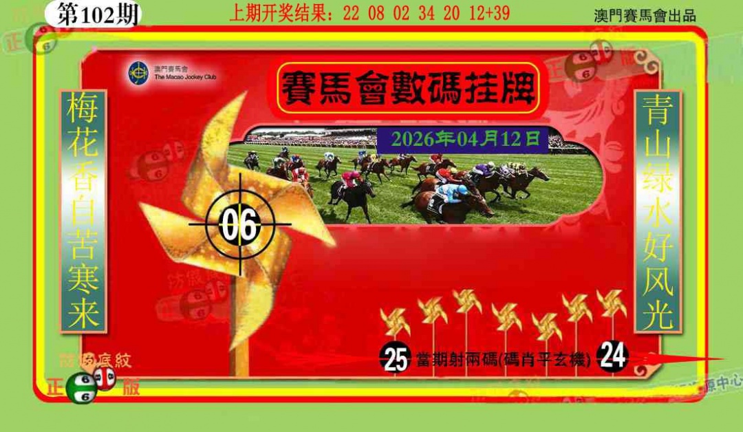 102期数码挂牌[图]